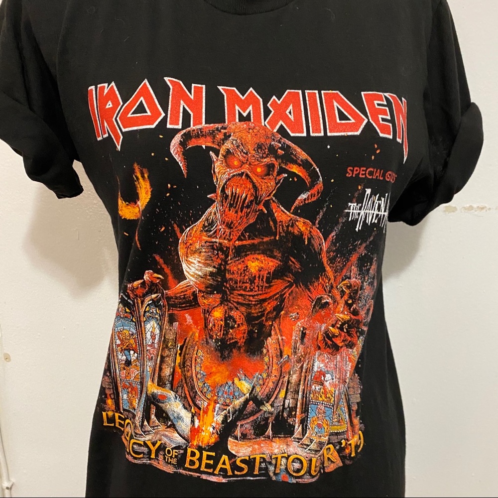 Iron Maiden Legacy of the Beast Band TShirt